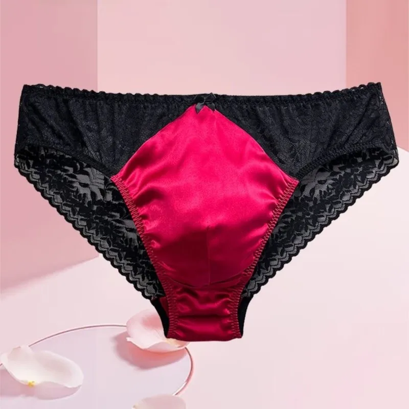 Sexy zijden kanten doorschijne - Pouch Boxer Pouch recensie en prijs