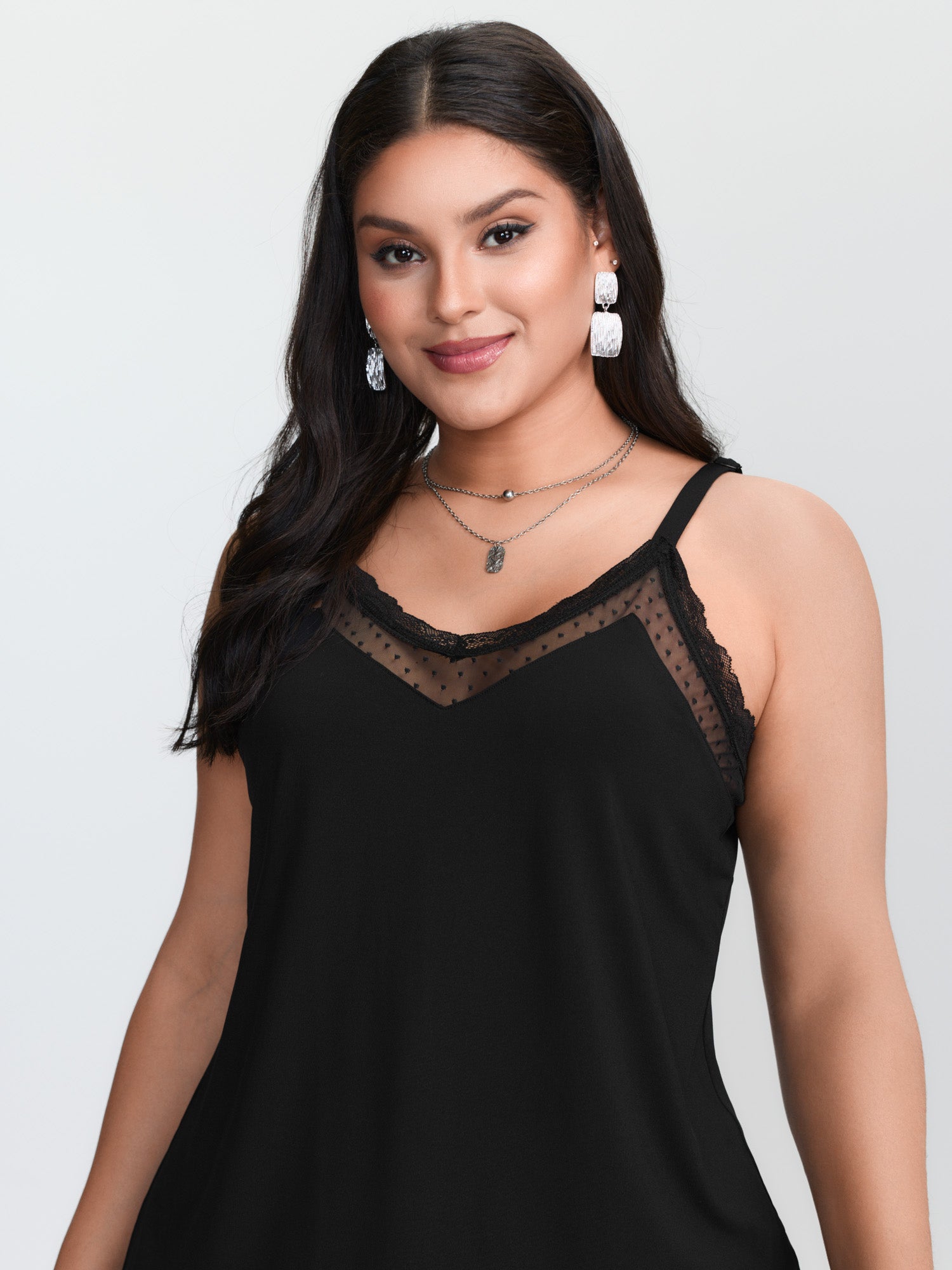 Zwarte, gebreide top in plusma - Suspender Tank Top recensie en prijs