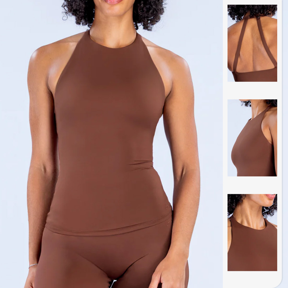 Dames Halter Tanktop met Ingeb - Suspender Tank Top recensie en prijs