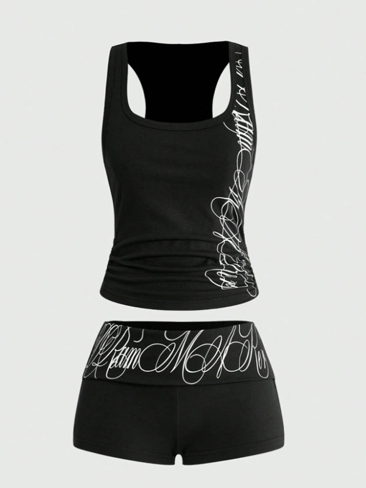 Zomer dames Y2K streetwear abs - Suspender Tank Top recensie en prijs